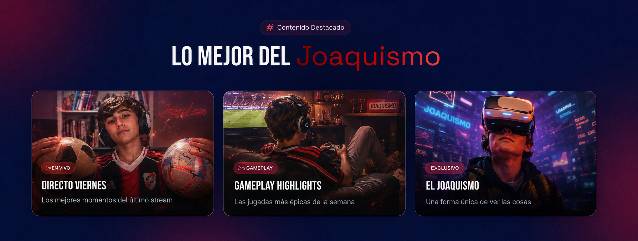 Contenido destacado Joaquismo